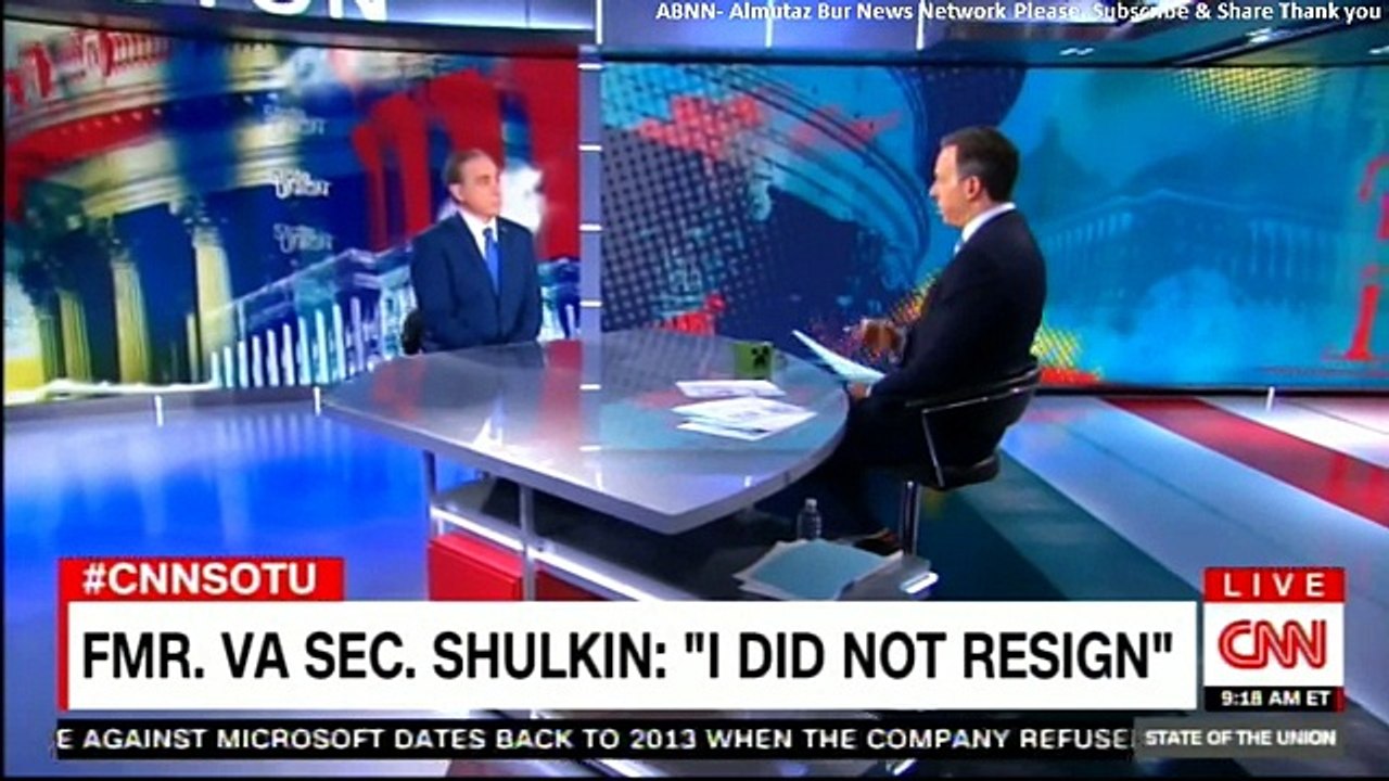 Former Secretary of Veterans Affairs David Shulkin One-on-One (Full Interview – 2018-04-01) #Trump