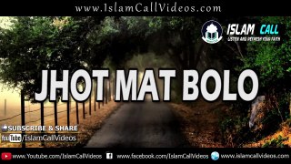 April Fool Special-Don't celebrate April Fool-Jhot Mat Bolo-Maulana Tariq Jameel