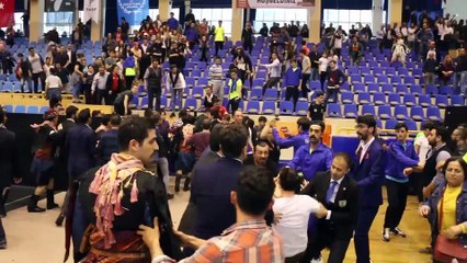 Halk oyunları yarışmasında kavga - AYDIN