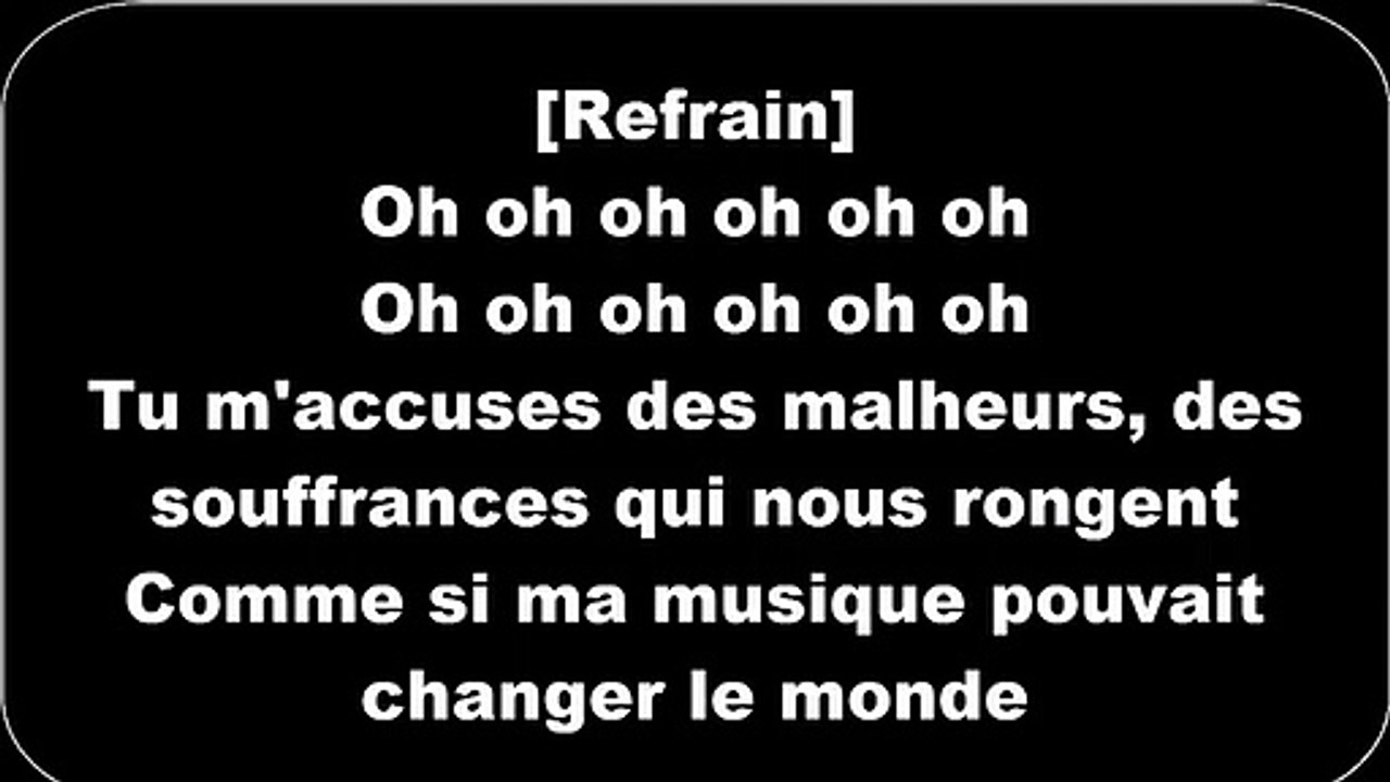 Maître Gims - Nos valeurs