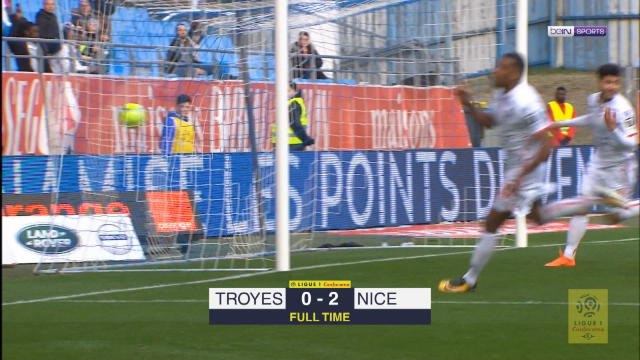 Plea's brace secures all three points agains Troyes
