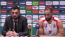 Muratbey Uşak-Anadolu Efes basketbol maçının ardından - UŞAK