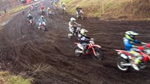 Mons/Ghlin : Les motos ont roulé pour le moto cross du Doudou. Vidéo 2/4 Eric Ghislain