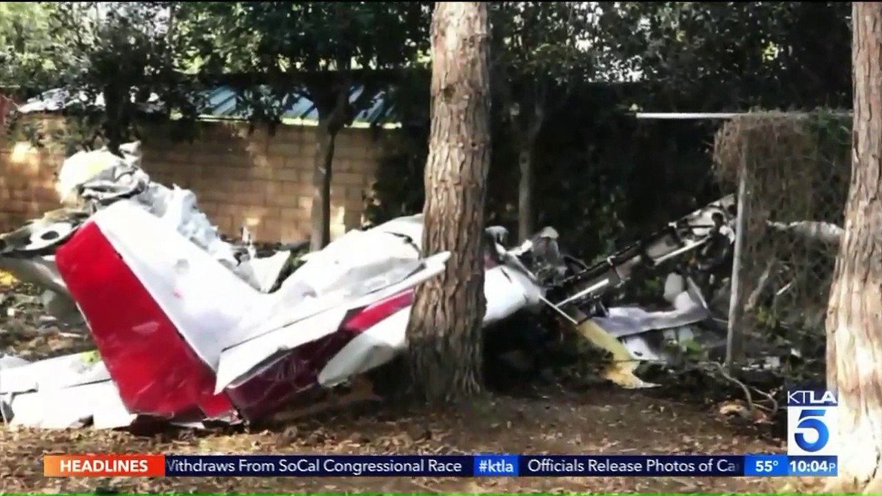 Two Killed in Southern California Small Plane Crash: Fire Officials