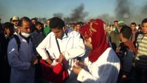Gönüllü sağlıkçı Rezzan, Filistinli yaralılara şifa dağıtıyor - GAZZE