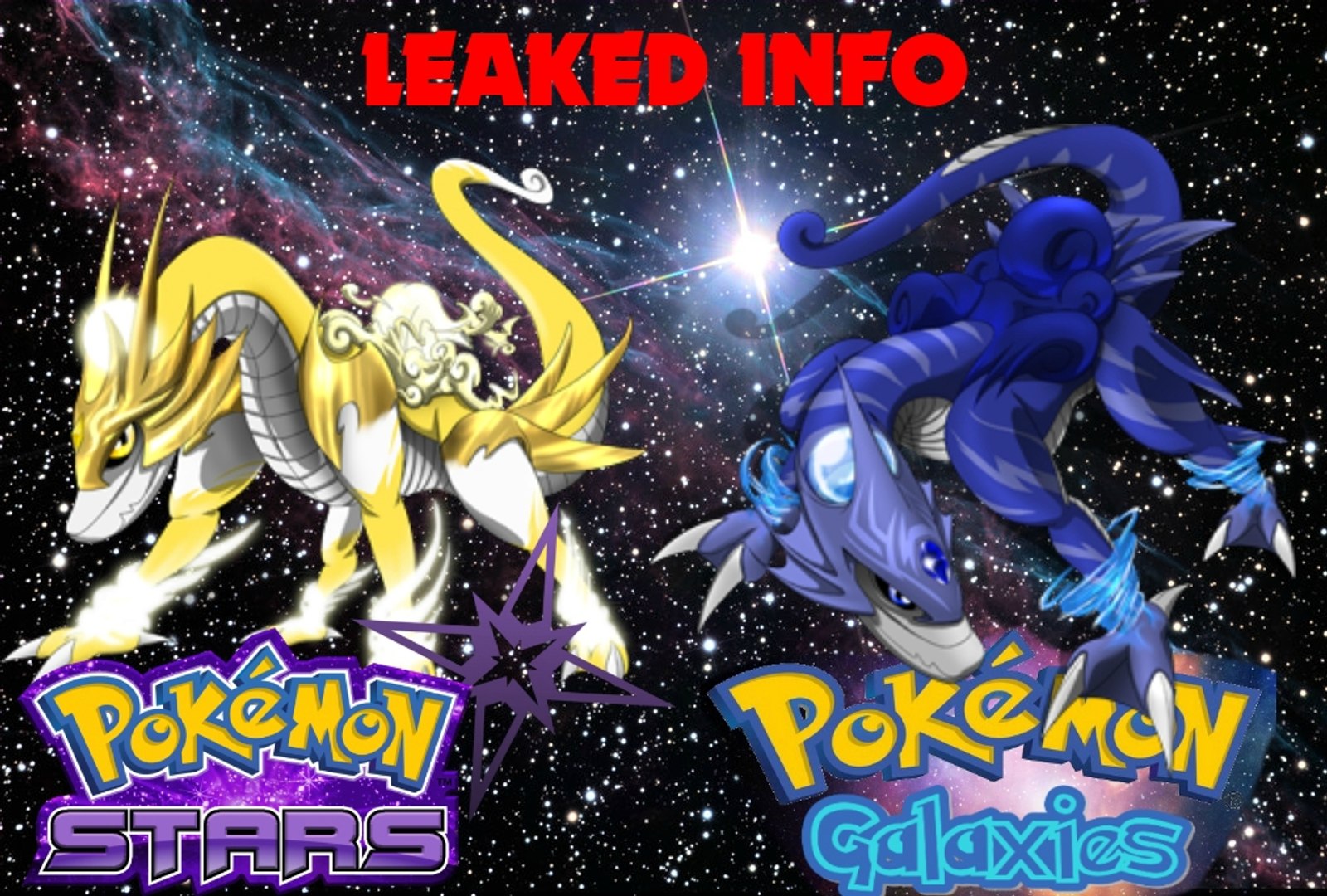 ⁣Leaked Pokemon Info code named Pokemon Stars & Pokemon Galaxy
