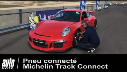 Pneu connecté Michelin Track Connect testé sur Porsche 911 GT3
