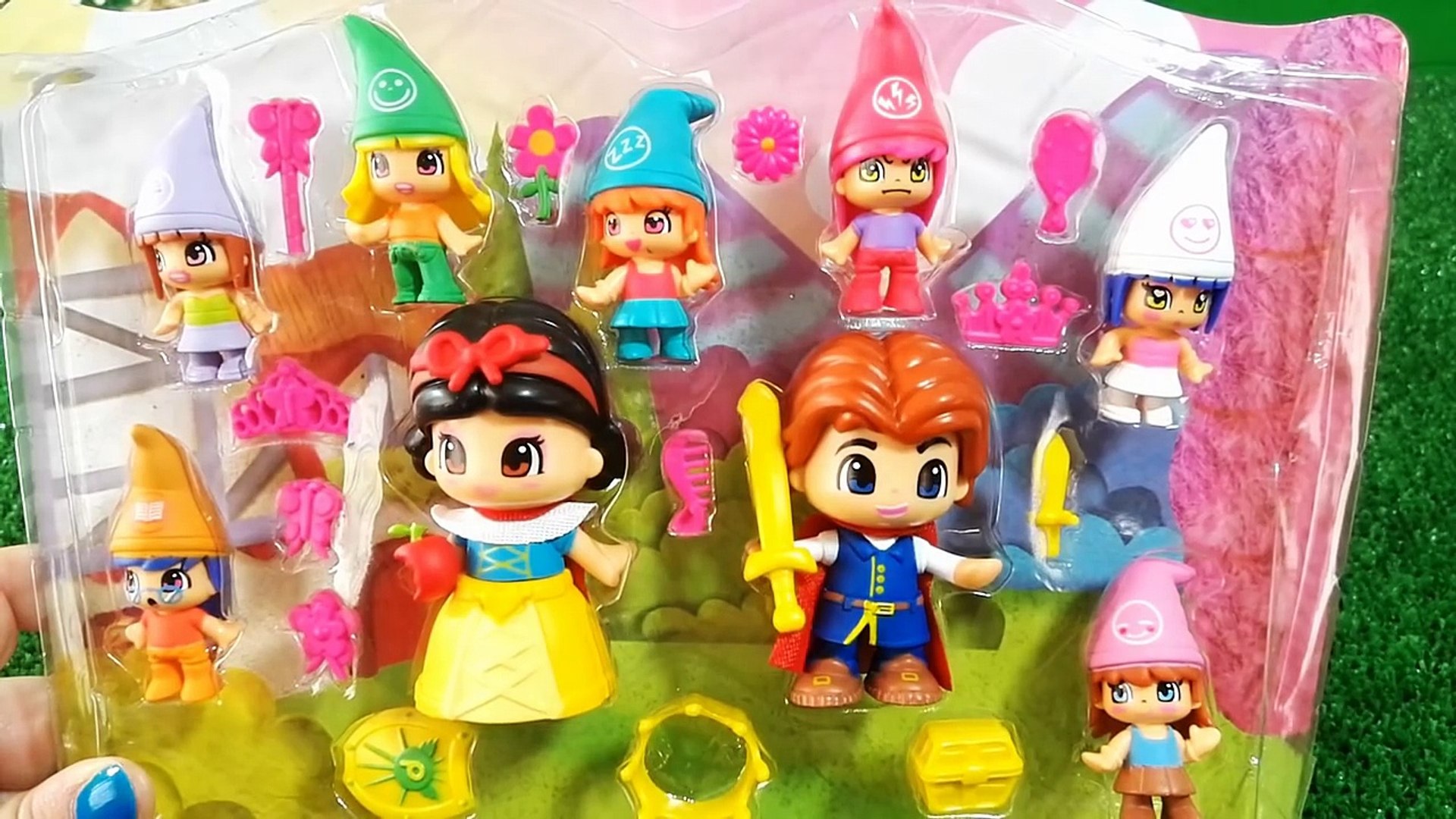 blancanieves y los siete enanitos pinypon