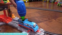 Thomas & Friends Railway Race Set and Steamworks Repair Station. Trackmaster The Great Race!