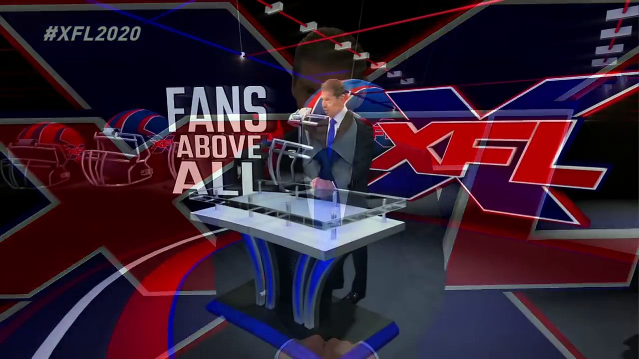 WWEs Vince McMahon announces he will relaunch XFL in 2020 [Press Conference] | ESPN