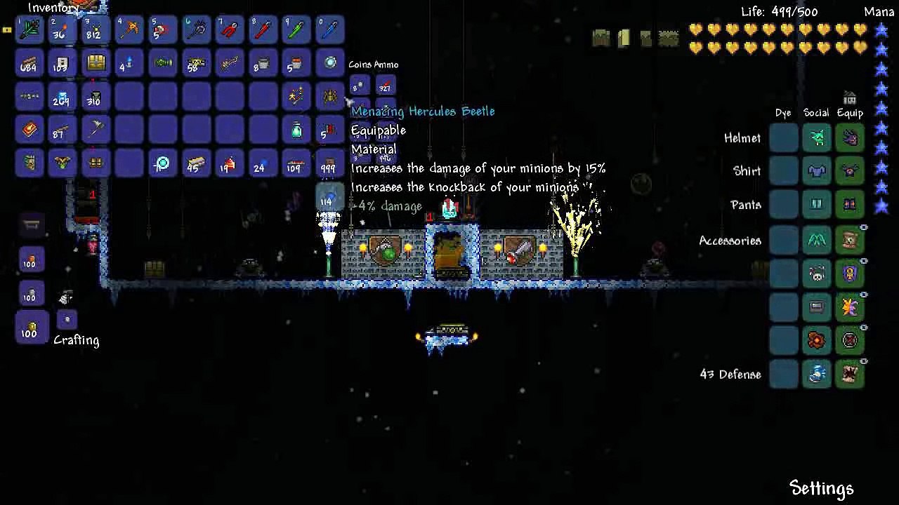 Terraria Twins Farm AFK Farm | Quick Loot | 1.3 AFK Farm | Expert
