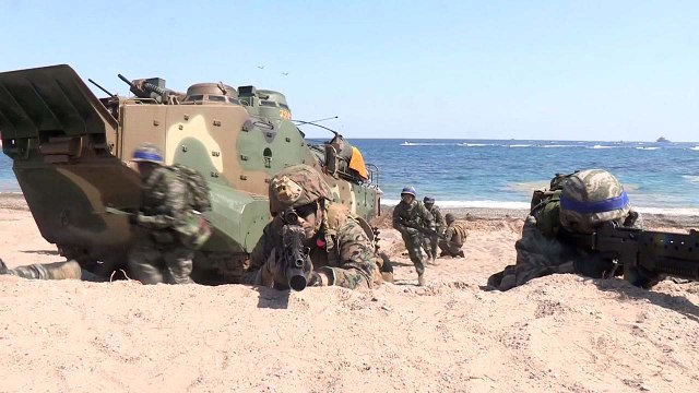 한미연합훈련 시작...예년의 절반 수준 / YTN