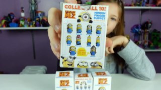 Surprise Despicable Me 2 Minion Finger Puppet Blindbox Opening!