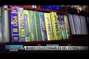 Jesús María: Abrió el museo de colecciones del fútbol