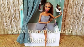 How to make a doll tub