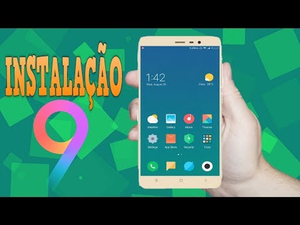 INSTALAÇÃO MIUI 9 GLOBAL BETA OFICIAL V7.11.16 - XIAOMI REDMI NOTE 4 MTK