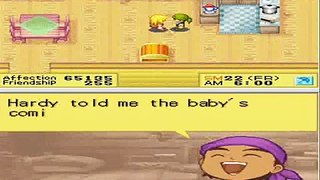 Harvest Moon DS Cute: Pregnancy with Kai and Birth Event