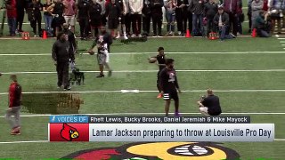 Lamar Jackson highlights  Louisville pro day 2018 - NFL Videos