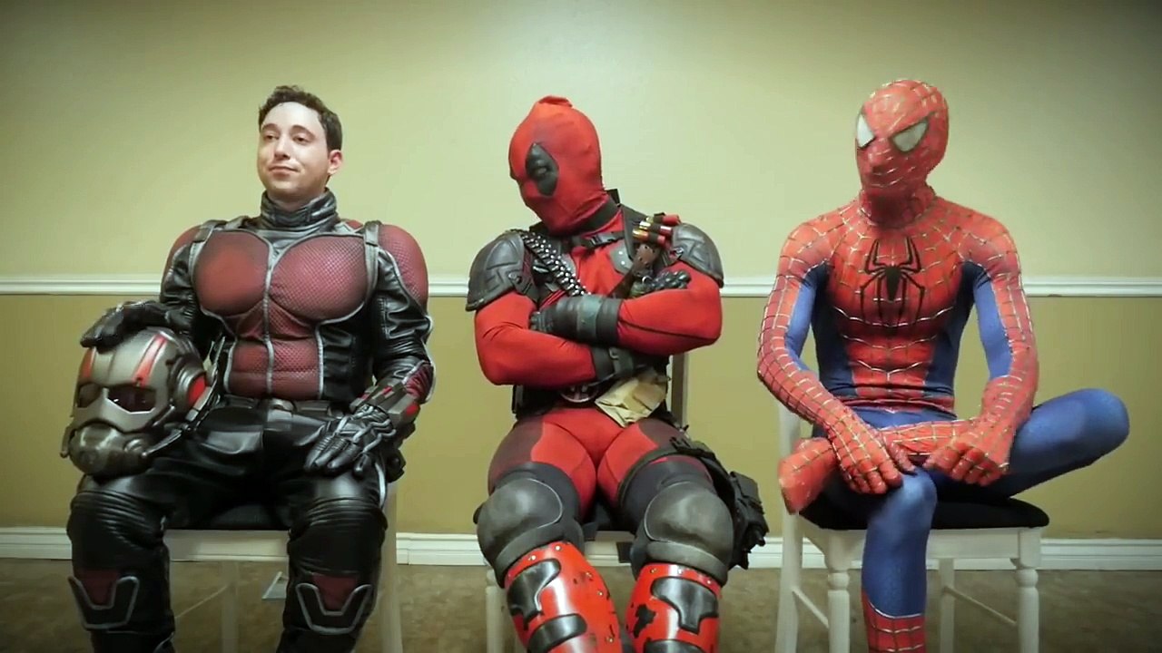 A SALA DE ESPERA 6 - DUBLADO | Deadpool, Homem-Aranha e Homem-Formiga