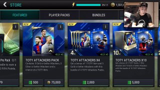 FIFA Mobile TOTY IS HERE 99 OVR Ronaldo!!! (TEAM OF THE YEAR)