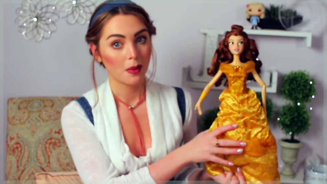 Emma Watsons Belle Hairstyles | Beauty & The Beast Tutorial鹿