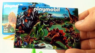 Playmobil Dinos Dimetrodon 5235 - Dinosaur toy Dimetrodon swamp with and tree