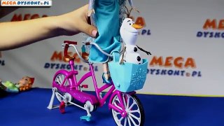 Disney Frozen - Anna and Elsas Musical Bicycle Playset / Muzyczny Rower Anny i Elzy - DFN54