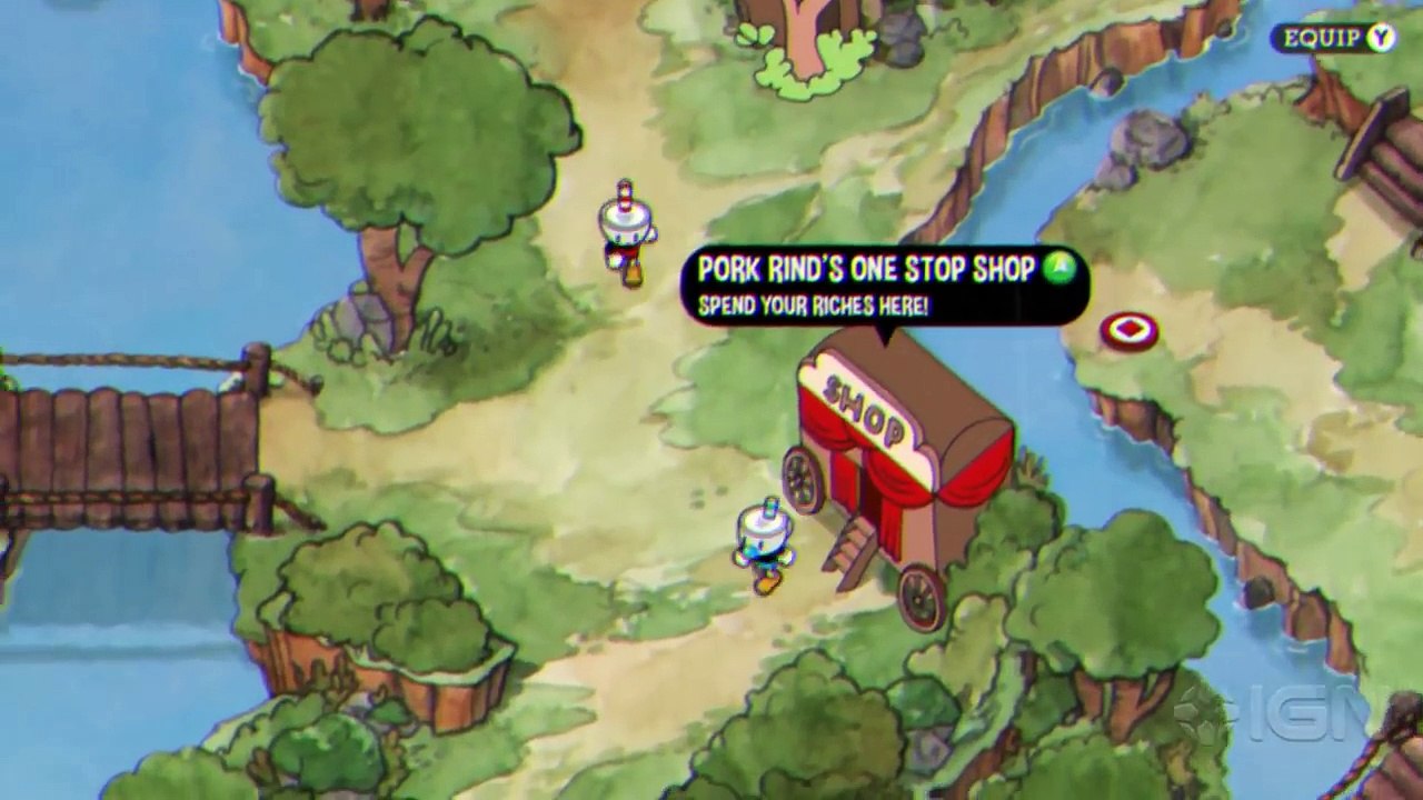 Cupheads Boss Fight Gameplay - E3 2016