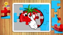 Learn Vegetables with Puzzle Toys - Vegetable Names Videos for Kids Children Toddlers