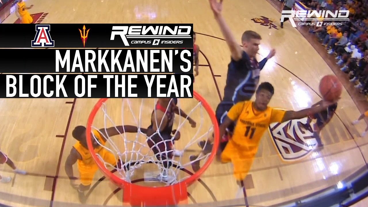 Arizona's Lauri Markkanen's Block Of The Year