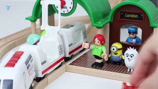 brio trenler & Thomas, Paw Patrol, McQueen ile oynamak çocuklar video için Trenler