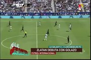 Fútbol internacional: Zlatan debuta con golazo
