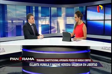 Fiscal Rafael Vela habla sobre posible liberación de Humala y Heredia