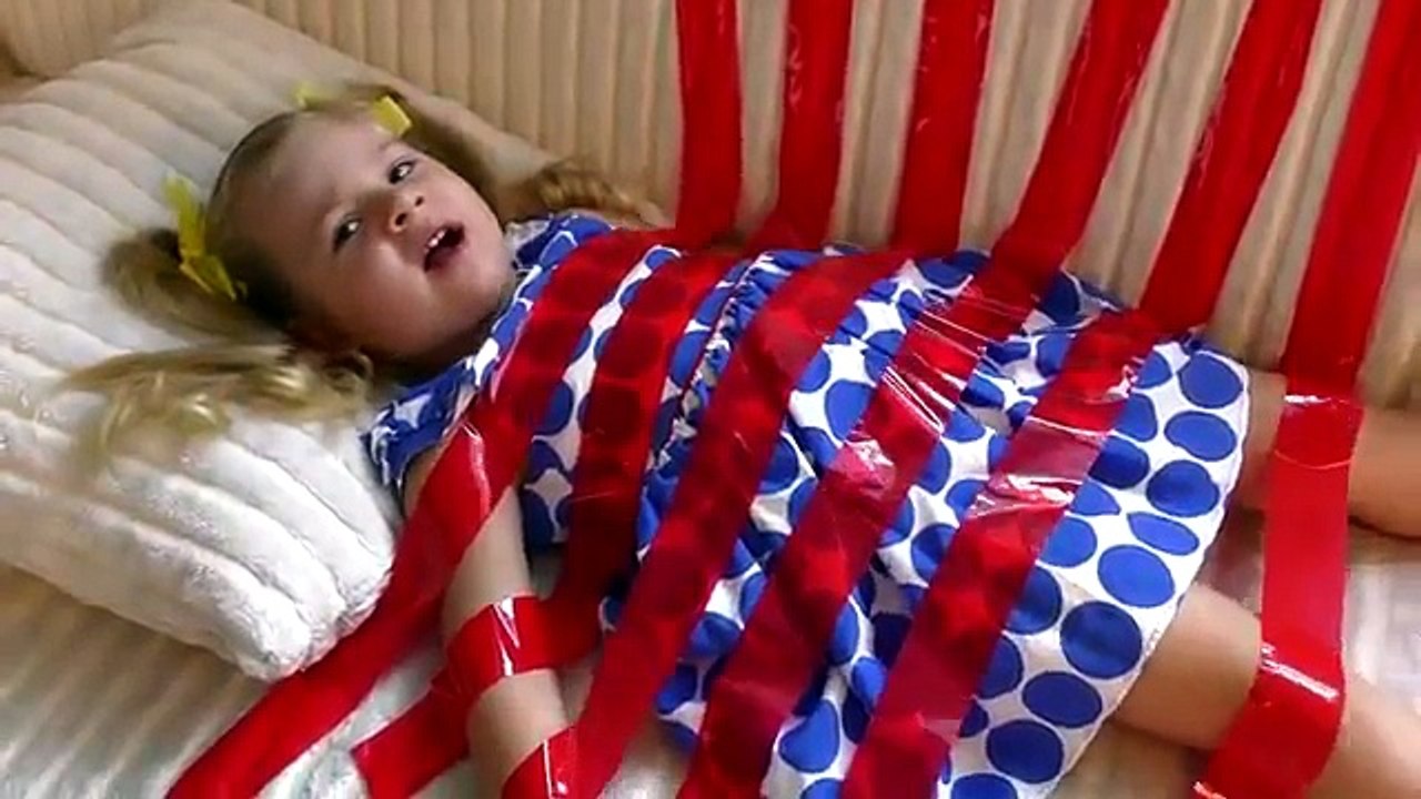 Funny Baby Prank, Bad Baby crying! Learn colors with Sticky tape, Finger family nursery rhyme song
