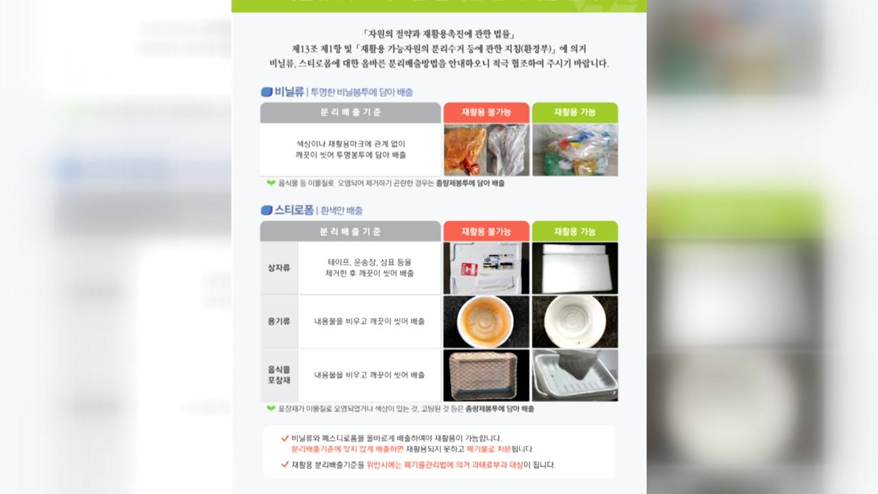 서울시 '비닐 대란' 조사 착수..."안되면 구청이 직접 수거" 요청 / YTN