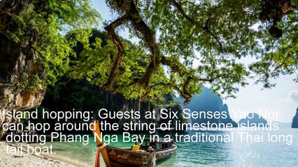 In Thailand's Phang Nga Bay, a luxury resort with a conscience