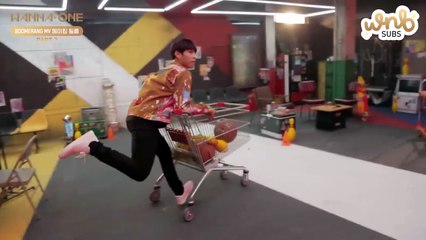 [ENG SUB]  Wanna One Boomerang MV Making Film Part 2