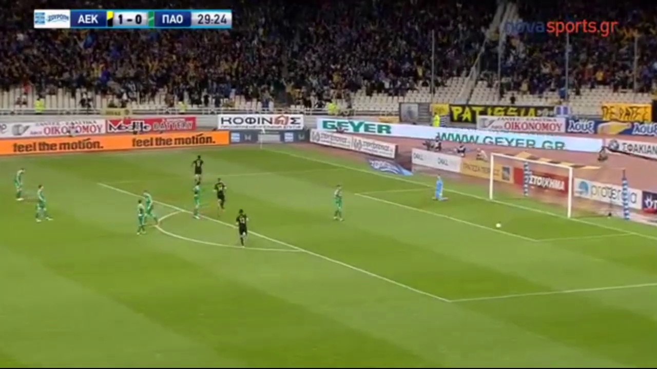 Aek-Panathinaikos 3-0 Highlights