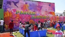 Inauguran parque Jardines en Chalco, un importante espacio para el deporte