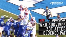 WKU Uses Blocked PAT To Beat Middle Tennessee In 2 OT