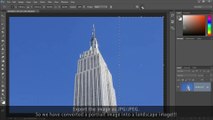 How to convert a Portrait photo into a Landscape | Adobe Photoshop Tutorial (Easy & Solved!)
