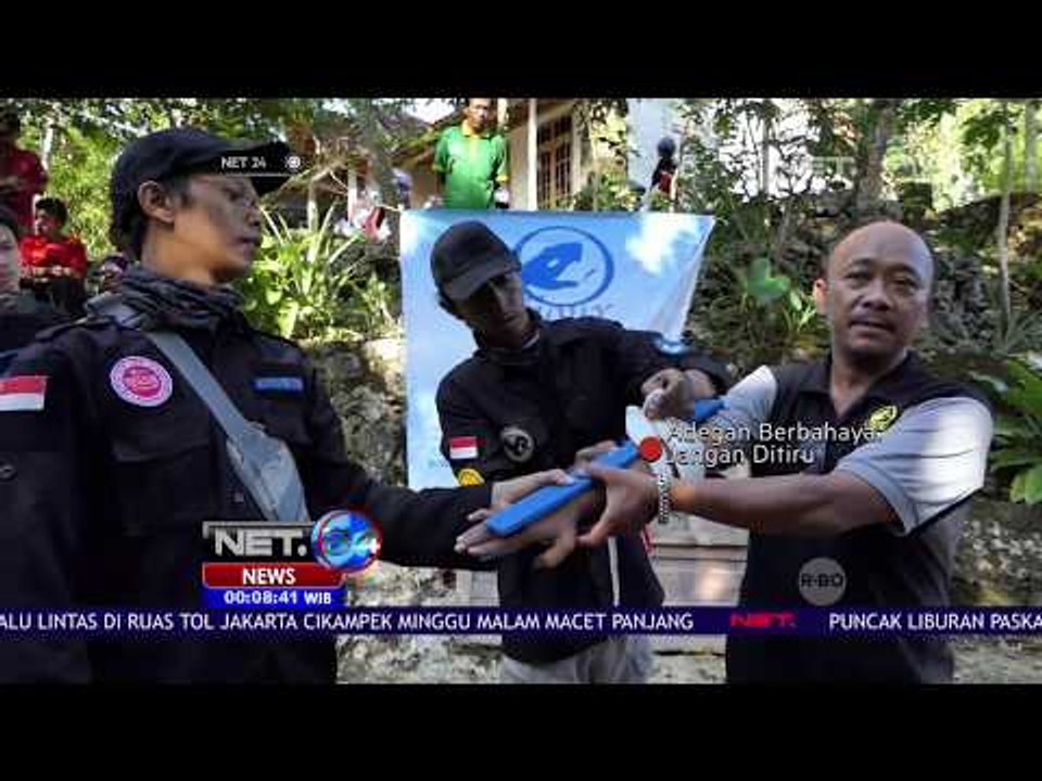 Warga Bantul Belajar Penanganan Ular NET24