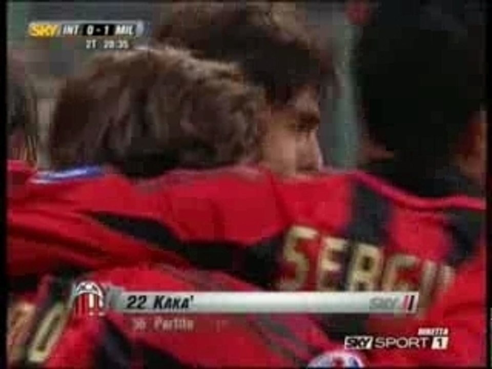 Kakà - Milan vs Inter 1-0