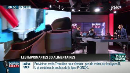 La chronique d'Anthony Morel : Les imprimantes 3D alimentaires - 02/04