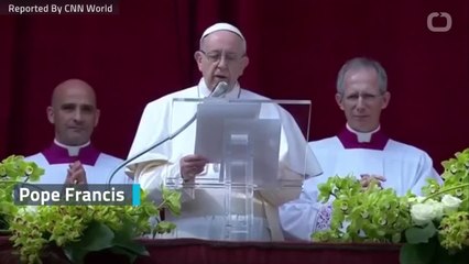 Pope Calls For Peace After Gaza