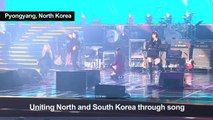 Kim Jong Un attends rare concert by South Korean pop stars