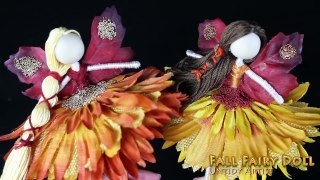 DIY Fall Fairy Doll with Fairy Wings