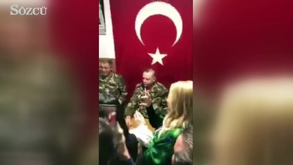 Cumhurbaşkanı Erdoğan türkü söyledi