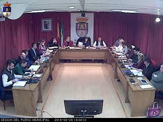 Pleno de la Corporación de fecha 26/02/2018 (1ª parte)