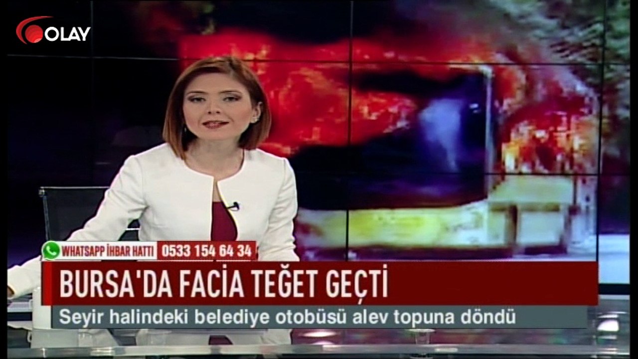 Bursa'da facia teğet geçti